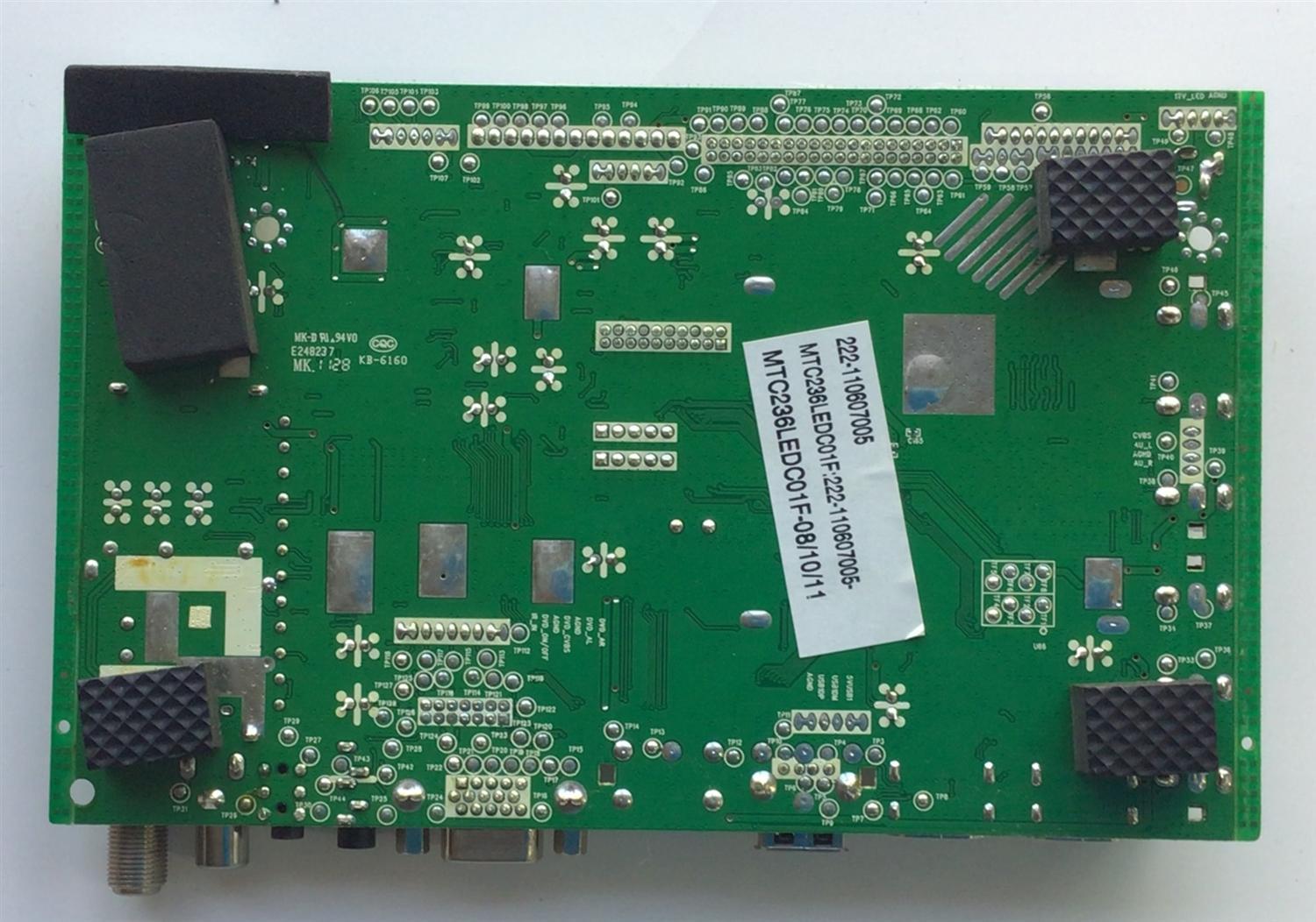 MAIN PARA TV WESTINGHOUSE / NUMERO DE PARTE 303C3207073 / MSAV3207-ZC01-01 / MTC236LEDC01F / 222-110607005 / MODELO LD-2480 - Imagen 3